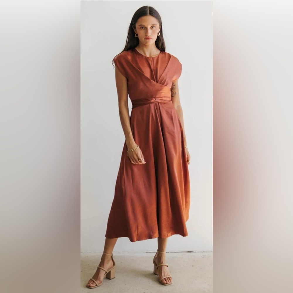 Rosalind Midi Dress Bohme